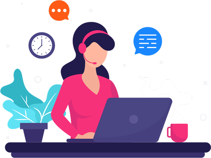 خدمة عملاء على مدار الساعة